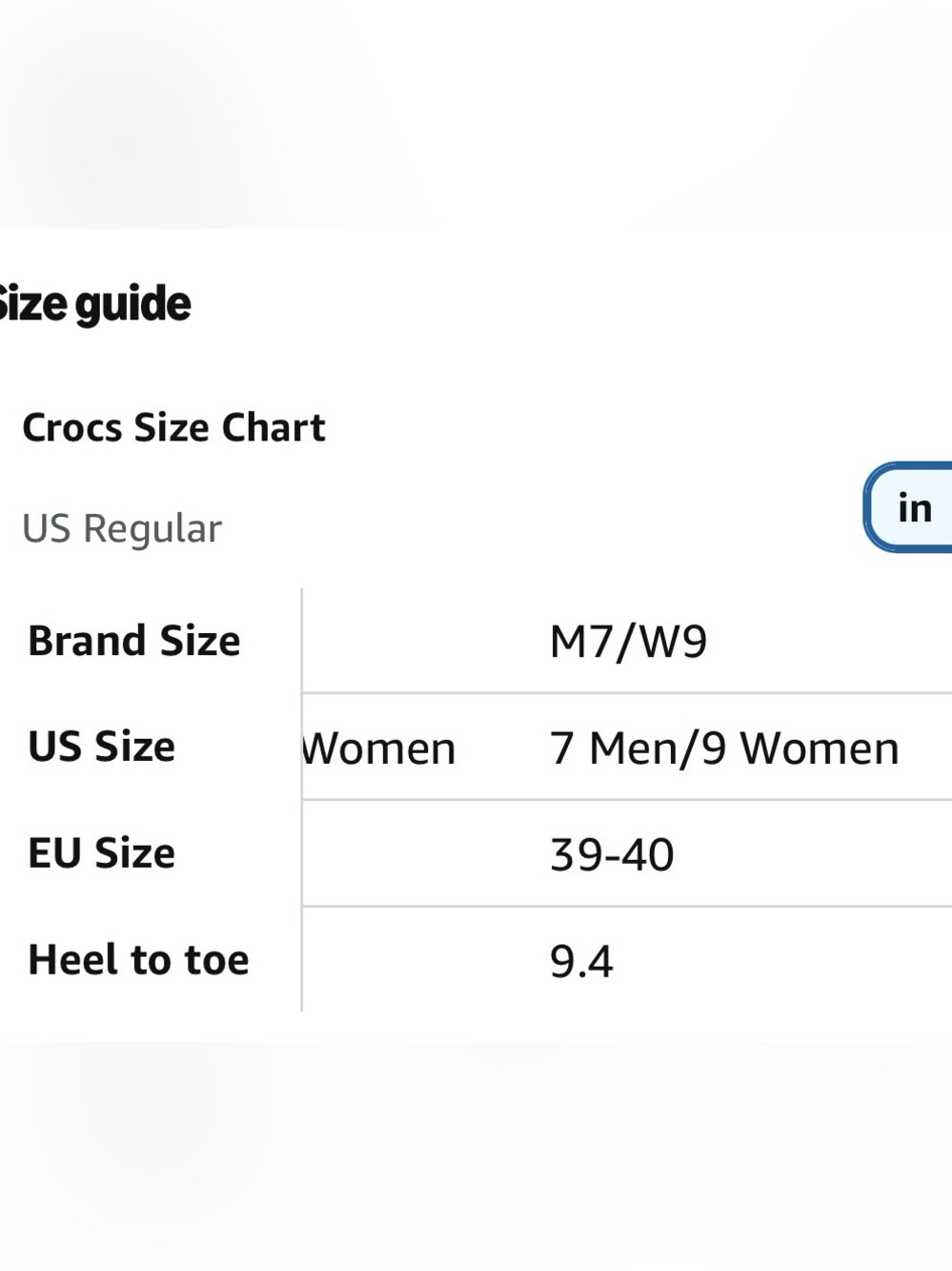 Crocs Getaway Triangle Flip Flop, Frappé, size 9 - Picture 8 of 8